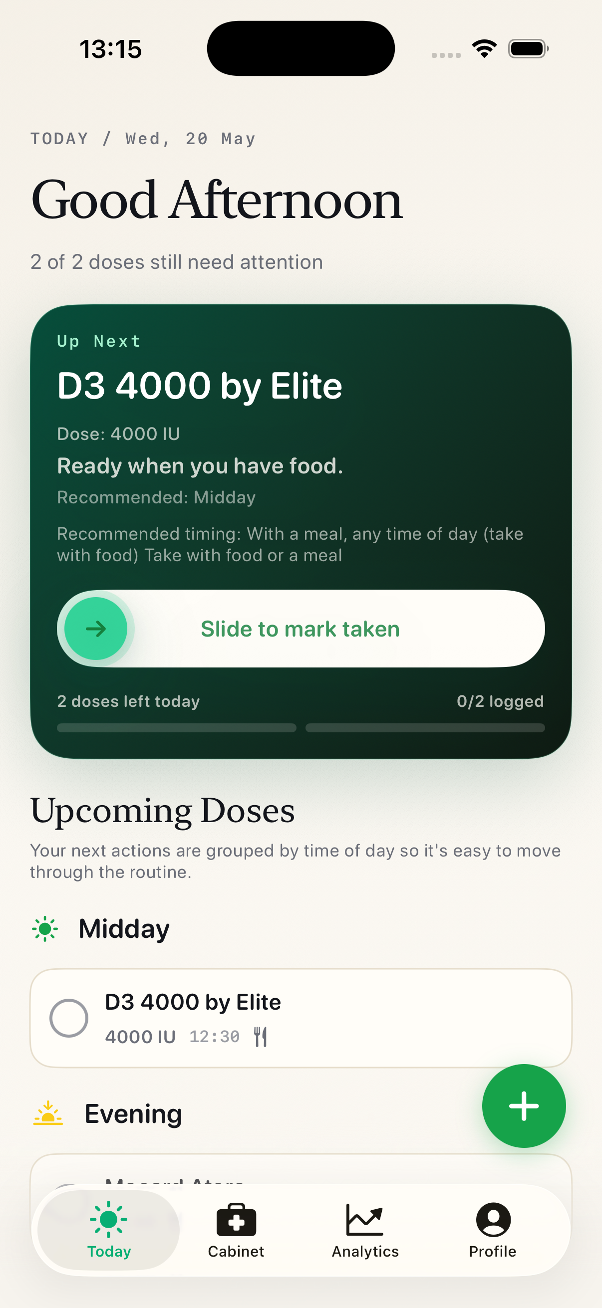 Stack My Med — Today
